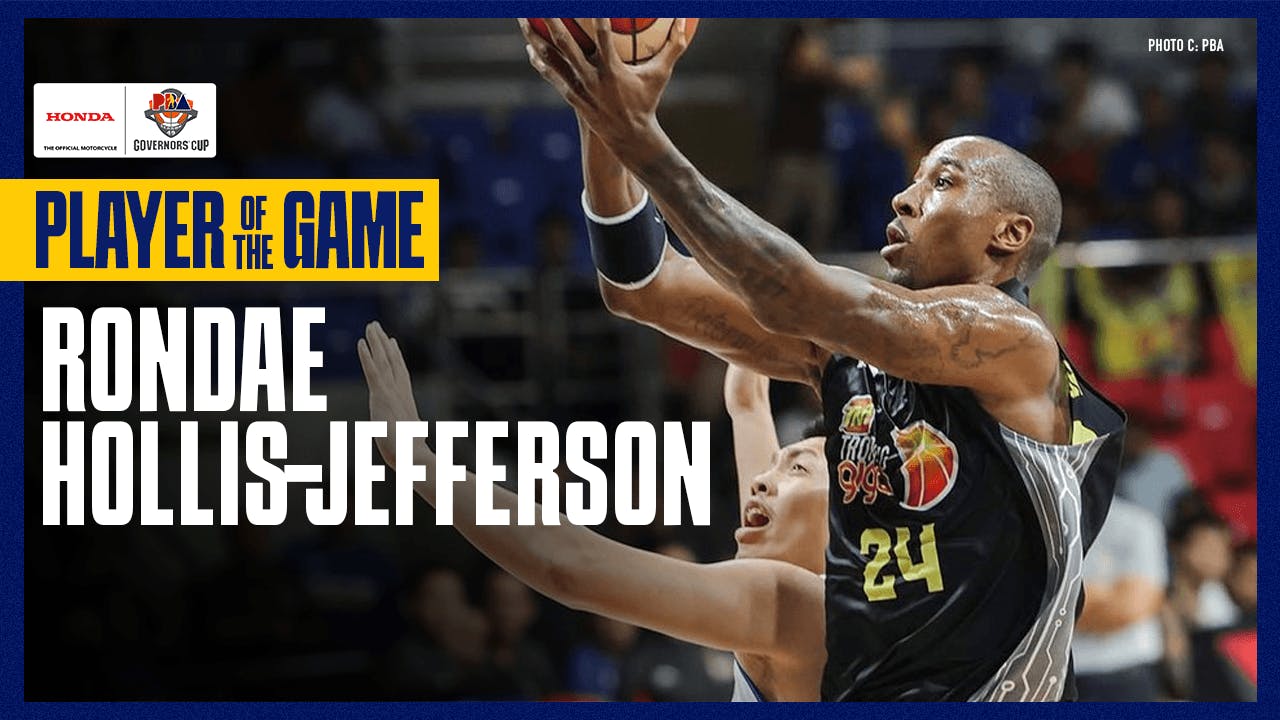 PBA Player of the Game Highlights: Rondae Hollis-Jefferson goes for double-double in TNT win vs Magnolia